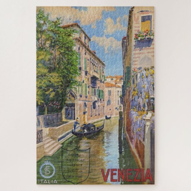 Puzzle Gran Canal Venecia Italia Viaje (Vertical)