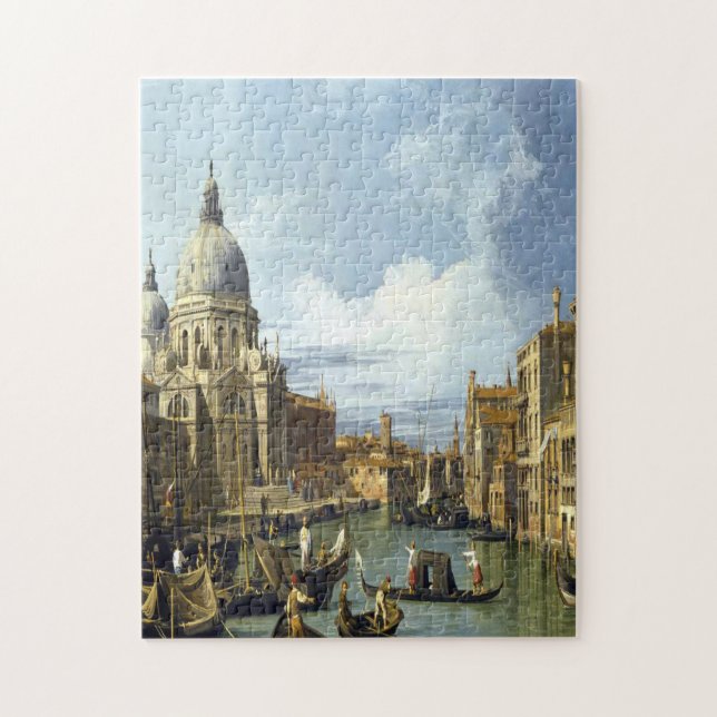 Puzzle "Gran Canal y la iglesia del Salute (Vertical)