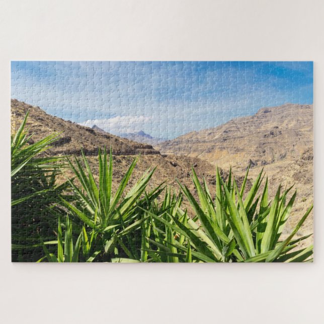 Puzzle Gran Canary Mountain Landscape (Horizontal)
