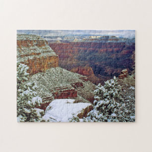 Puzzle Gran Cañón en invierno