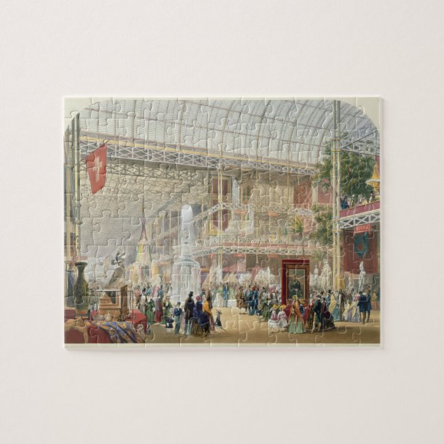 Puzzle Gran exposición, 1851: Transept central del Cr (Horizontal)