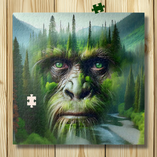 Puzzle Gran exposición Sasquatch doble con bosque