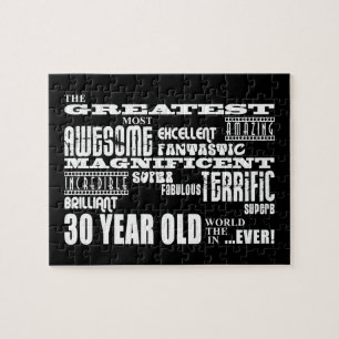 Puzzle Gran Fiesta de cumpleaños de 30 años de edad con