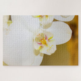 Puzzle Gran flor blanca