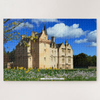 Gran foto del castillo de Brodie Clan en Escocia d