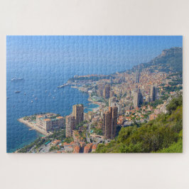 Puzzle Gran fotografía de Montecarlo desde la distancia