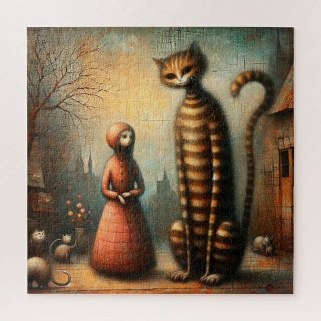 Puzzle Gran gato (Vertical)