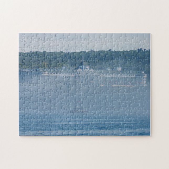 Puzzle Gran Hotel a través de la niebla (Horizontal)