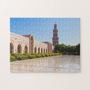 Puzzle Gran Mezquita del Sultán Qaboos en Mascate, Omán