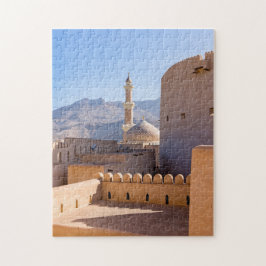 Puzzle Gran mezquita y minarete en Nizwa - Omán