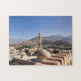 Puzzle Gran mezquita y minarete en Nizwa - Omán