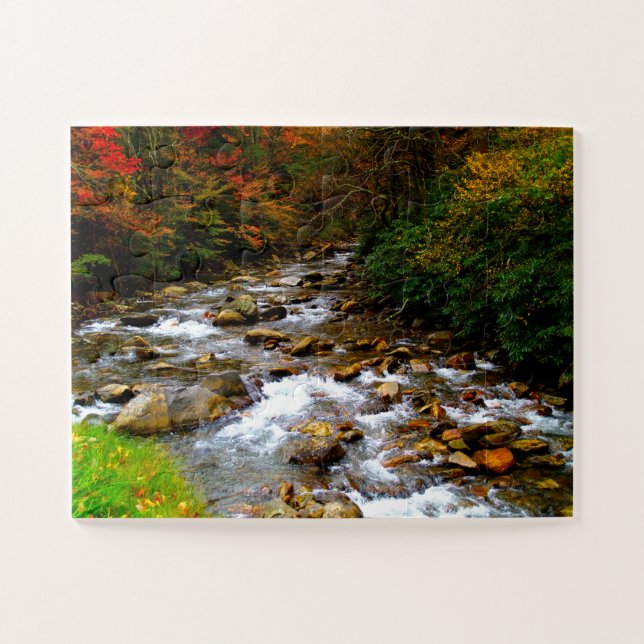 Puzzle Gran Montaña Smoky Tennessee (Horizontal)
