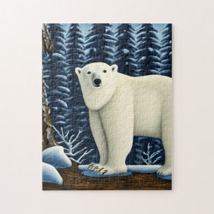 Puzzle Gran Oso Blanco Del Norte