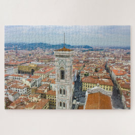 Puzzle Gran paisaje urbano con campana de torre, Florenci