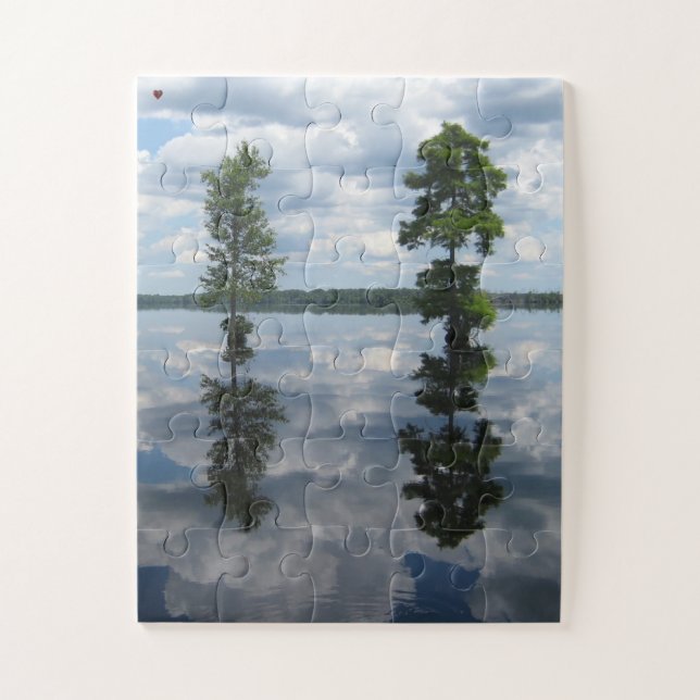 Puzzle Gran Pantano Dismal Carolina del Norte (Vertical)