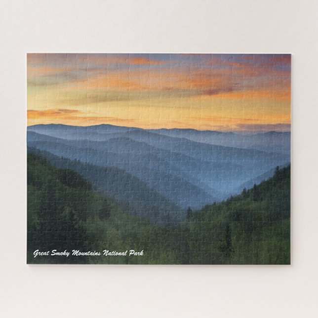Puzzle Gran Parque Nacional de Montañas Smoky (Horizontal)