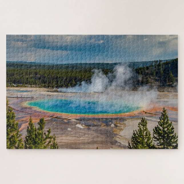 Puzzle Gran Parque nacional Primario de Yellowstone (Horizontal)