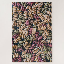Puzzle Gran Pasta Colorida de Fusilli