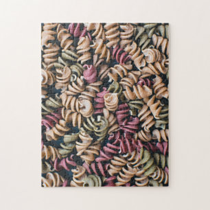Puzzle Gran Pasta Colorida de Fusilli
