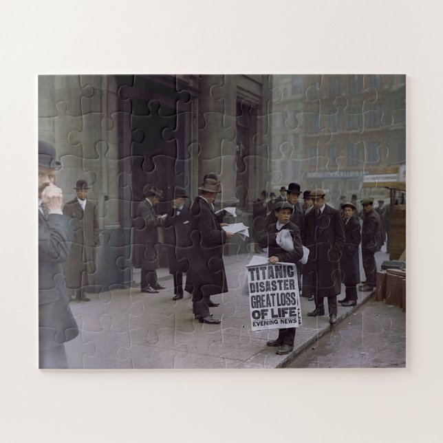 Puzzle Gran pérdida de vidas a causa del desastre titanic (Horizontal)