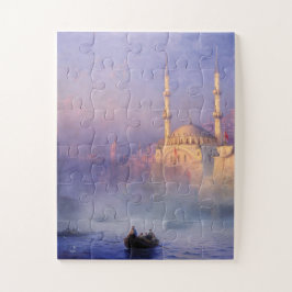 Puzzle Gran pieza de arte islámico accesible con agarre f