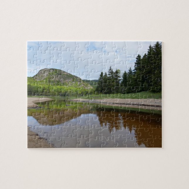 Puzzle Gran reflejo de la cabeza en Sand Beach (Horizontal)