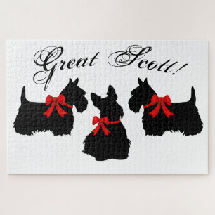 Puzzle "¡Gran Scott!", perro de Scottish Terrier/Scottish