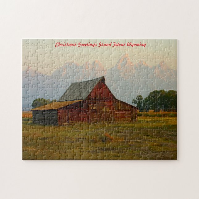 Puzzle Gran Tetones Wyoming. (Horizontal)