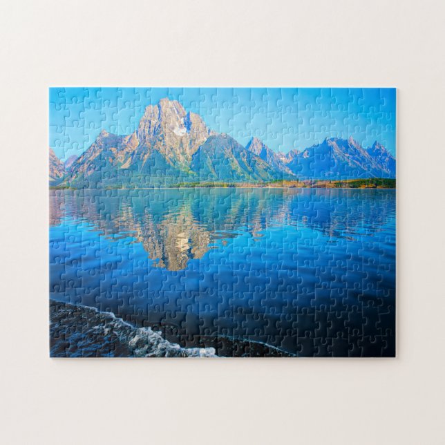 Puzzle Gran Tetones Wyoming. (Horizontal)