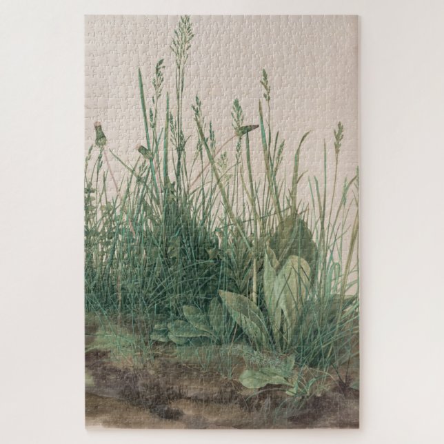 Puzzle Gran trozo de turf (por Albrecht Dürer) (Vertical)