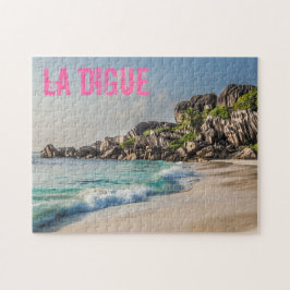 Puzzle Grand Anse Seychelles La Digue Beach