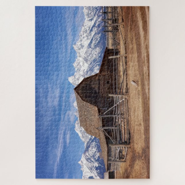 Puzzle Grand Teton National Park - John Moulton Barn (Vertical)