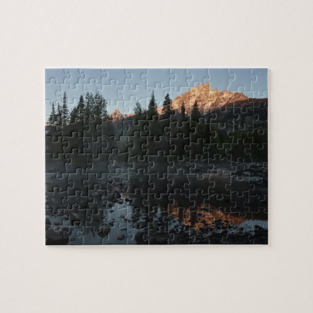 Puzzle Grand Teton Sunrise en Cottonwood Creek (Horizontal)