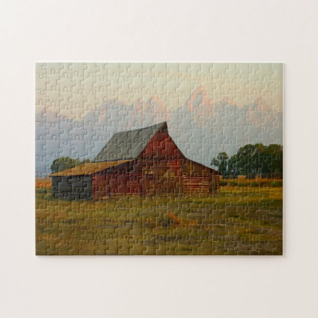 Puzzle Grand Tetons Wyoming . (Horizontal)