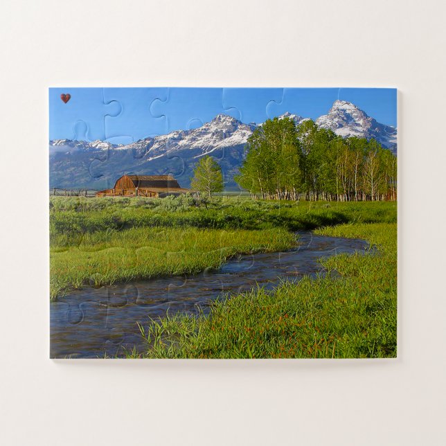 Puzzle Grand Tetons Wyoming (Horizontal)
