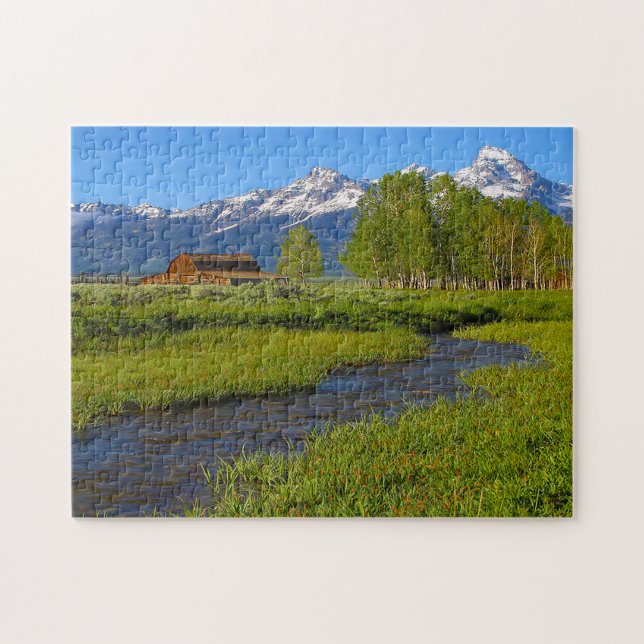 Puzzle Grand Tetons Wyoming . (Horizontal)