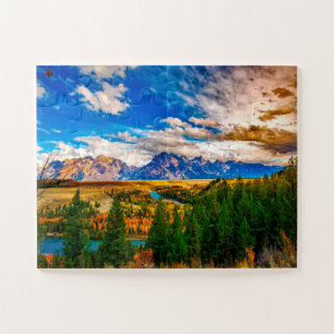 Puzzle Grand Tetons Wyoming