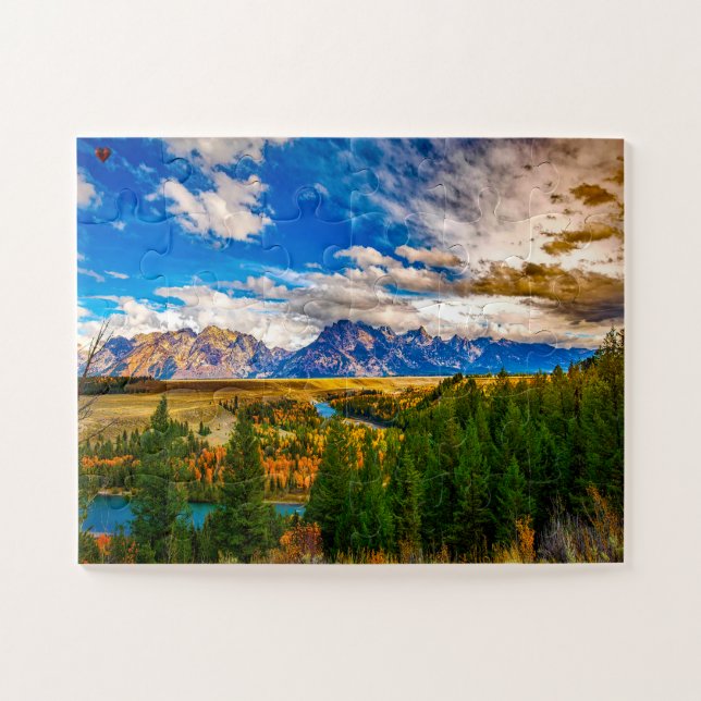 Puzzle Grand Tetons Wyoming (Horizontal)