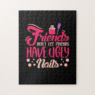 Puzzle Grandes amigos con uñas feas