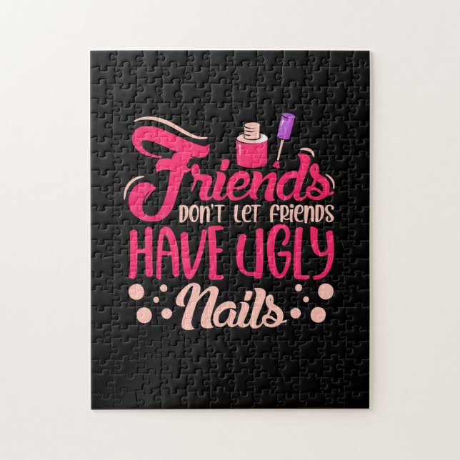 Puzzle Grandes amigos con uñas feas (Vertical)