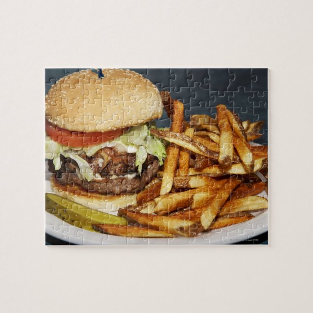 Puzzle grandes fritas de doble 100 m de peso y cola (Horizontal)