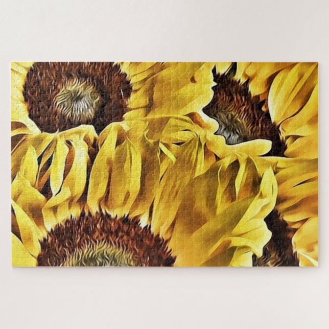 Puzzle Grandes Girasoles Audaces (Horizontal)