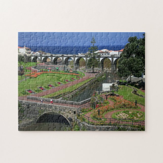 Puzzle Grandes jardines de Ribeira (Horizontal)