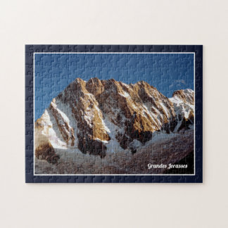 Puzzle Grandes Jorasses Mont Blanc Massif Alpes franceses