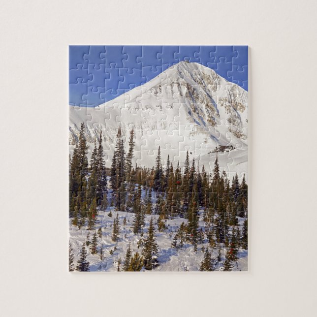 Puzzle Grandes montañas Sky Montana (Vertical)