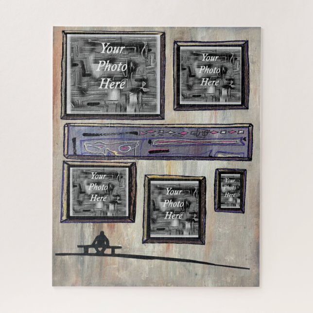 Puzzle Grandes obras en el Museo - Personalizado (Vertical)