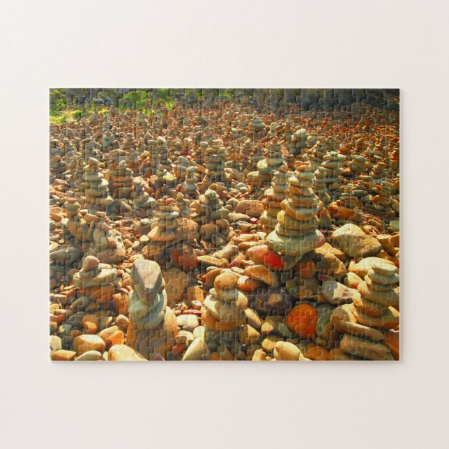 Puzzle GRANDES PIEDRAS DE OCÉANO DE 11x14 PULGADAS (Horizontal)