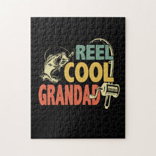Puzzle Grandfather Quotes Fishing Cool Grandad