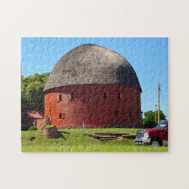 Puzzle Granero redondo Oklahoma. (Horizontal)