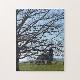 Puzzle Granja Amish